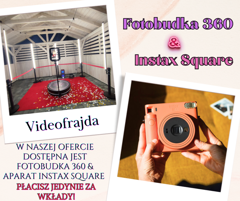 Fotobudka 360 Instax